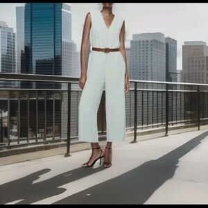 ZARA Women's Wide Jumpsuit(Mink, US S/EUR S)